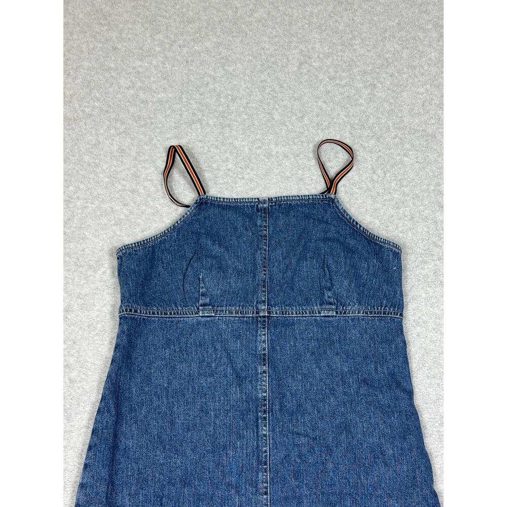 y2k American Eagle Womens Size 4 Denim Sleeveless Mini Dress - Picture 7 of 9